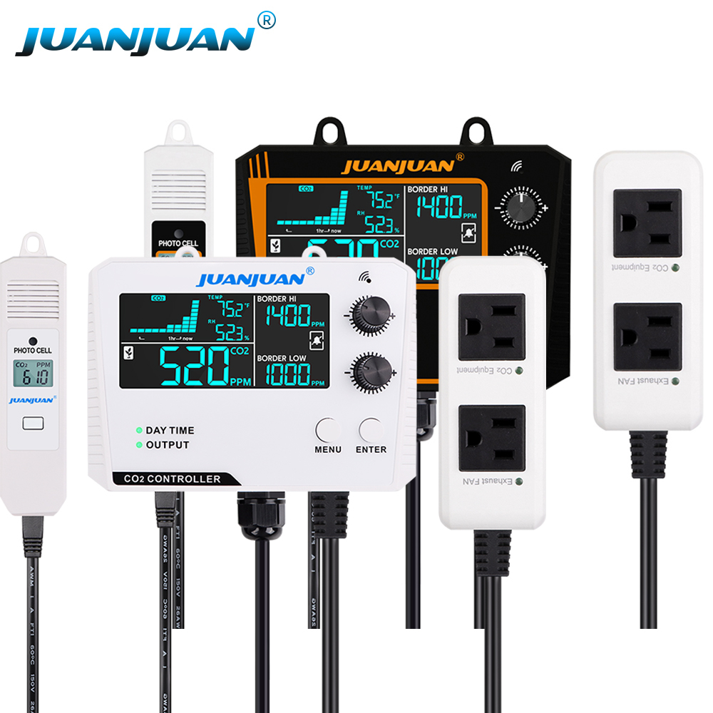 Smart Garden Greenhouse - 0 ~ 5000ppm CO2 Denetleyici LCD