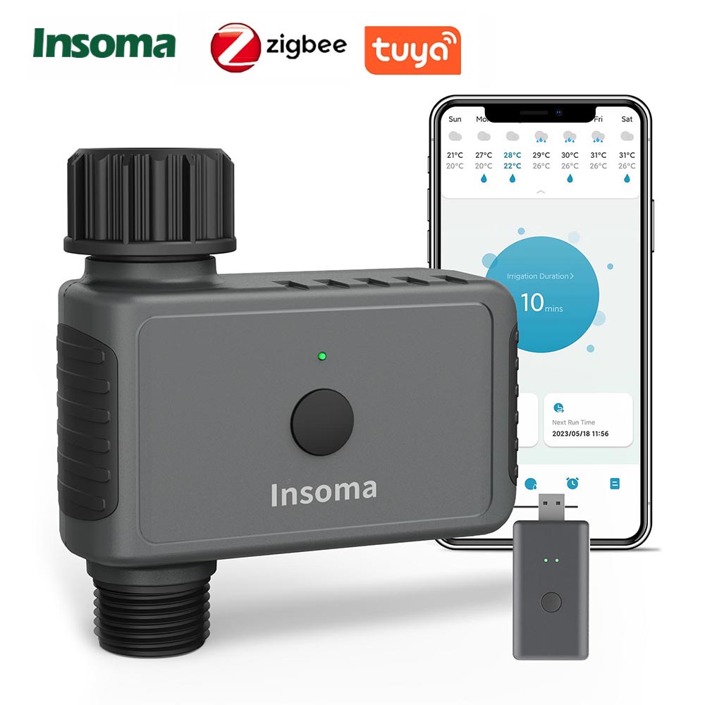 Smart Garden Sphagnum Moss - Insoma Zigbee Serpin Zamanlayıcı Uzaktan Bahçe