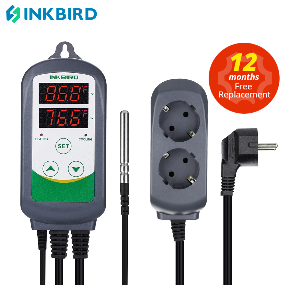 Smart Garden Greenhouse - INKBIRD ITC-308 Isıtma ve Soğutma Çift