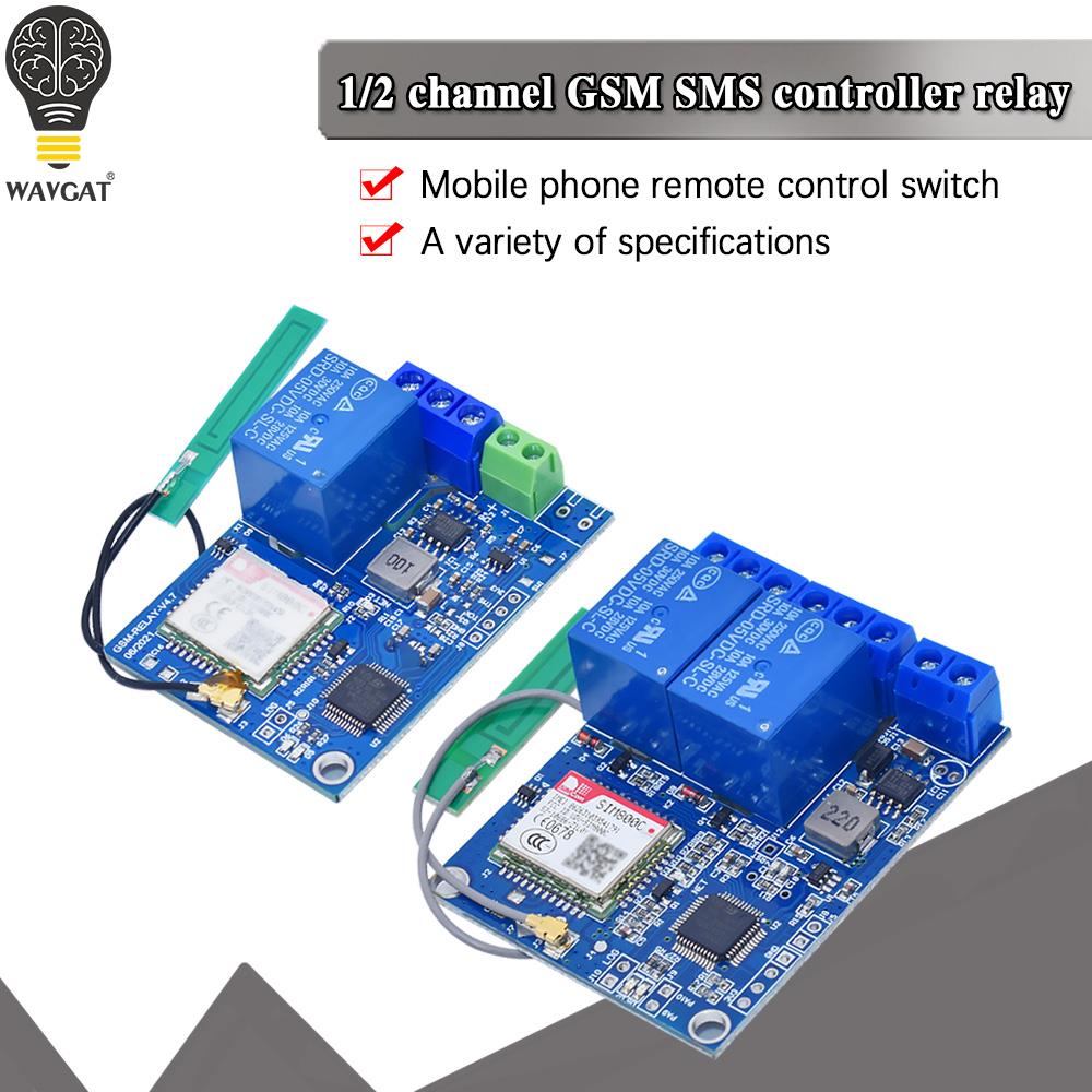 Smart Garden Greenhouse - 1/2 Kanal Röle Modülü Sms Gsm