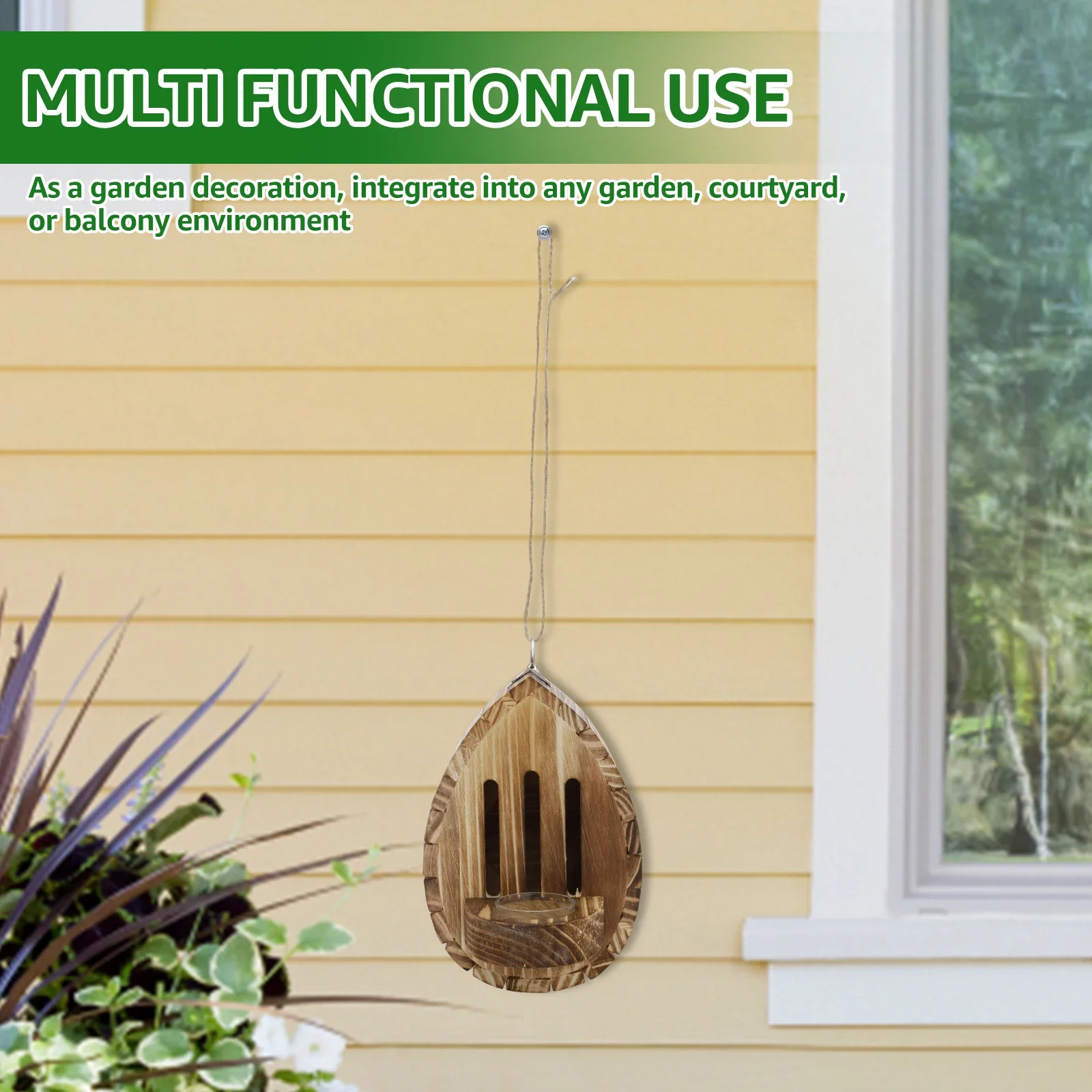 Asılı Ahşap Arı Evi Kelebek Be - Smart Garden Storage incelemesi ve fiyatı