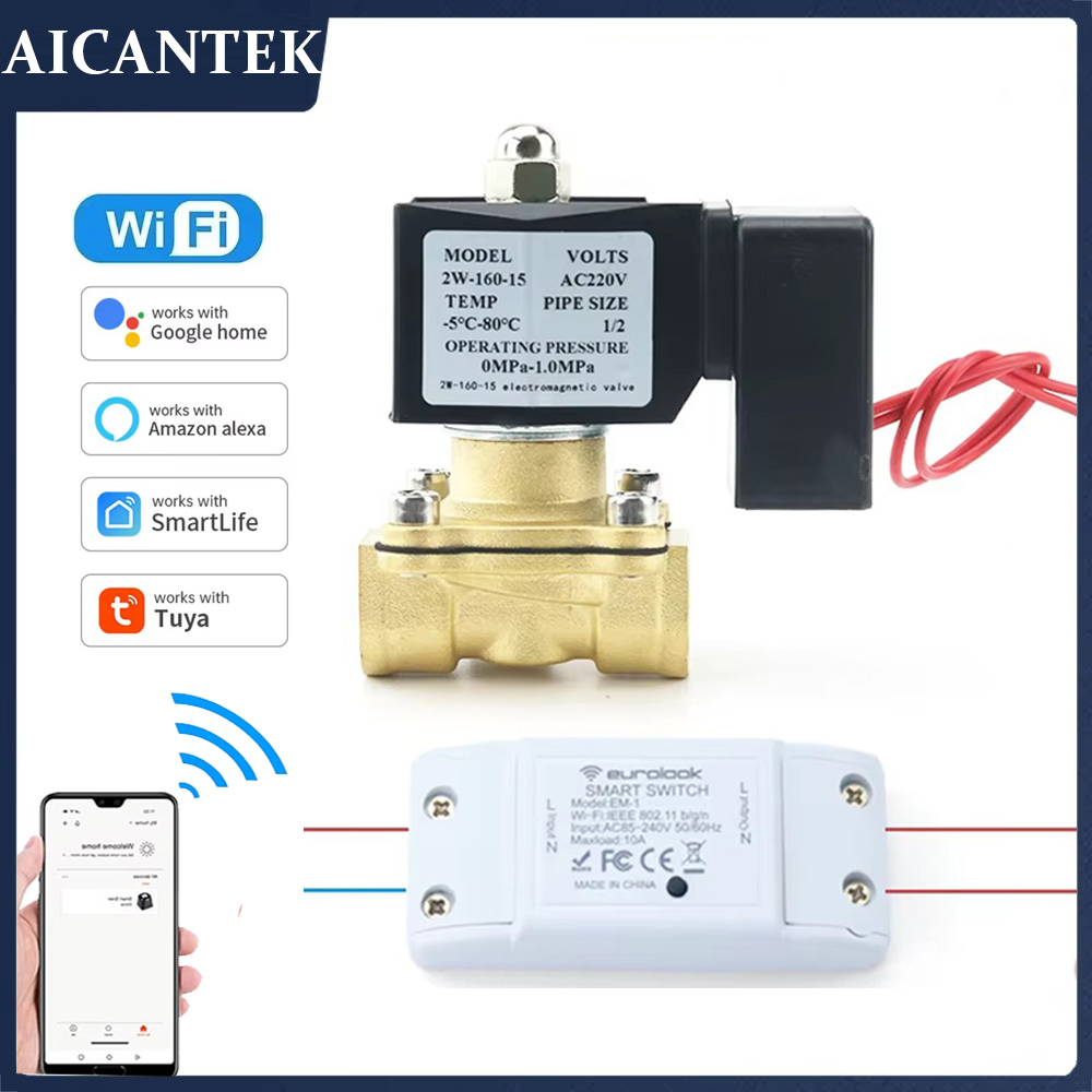 AC220V Tuya WiFi Akıllı Soleno - Smart Garden Instructions incelemesi ve fiyatı