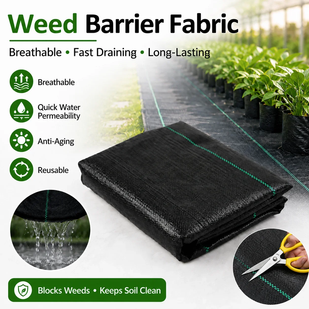 Su Geçirgen Yabancı Ot Bariyer - Smart Garden Greenhouse incelemesi ve fiyatı