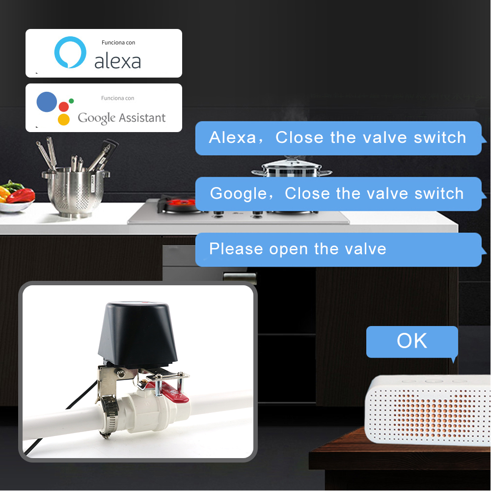 WiFi Su Vanası Gaz Kesme Küres - Smart Garden Instructions incelemesi ve fiyatı