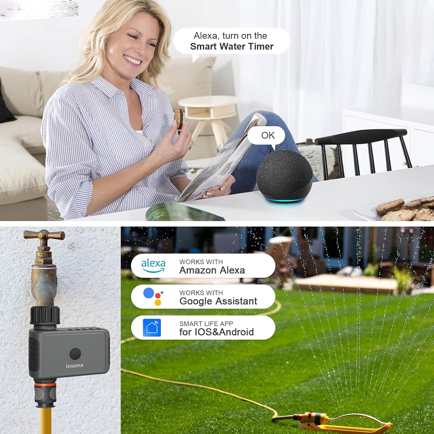 Insoma Zigbee Serpin Zamanlayı - Smart Garden Sphagnum Moss incelemesi ve fiyatı