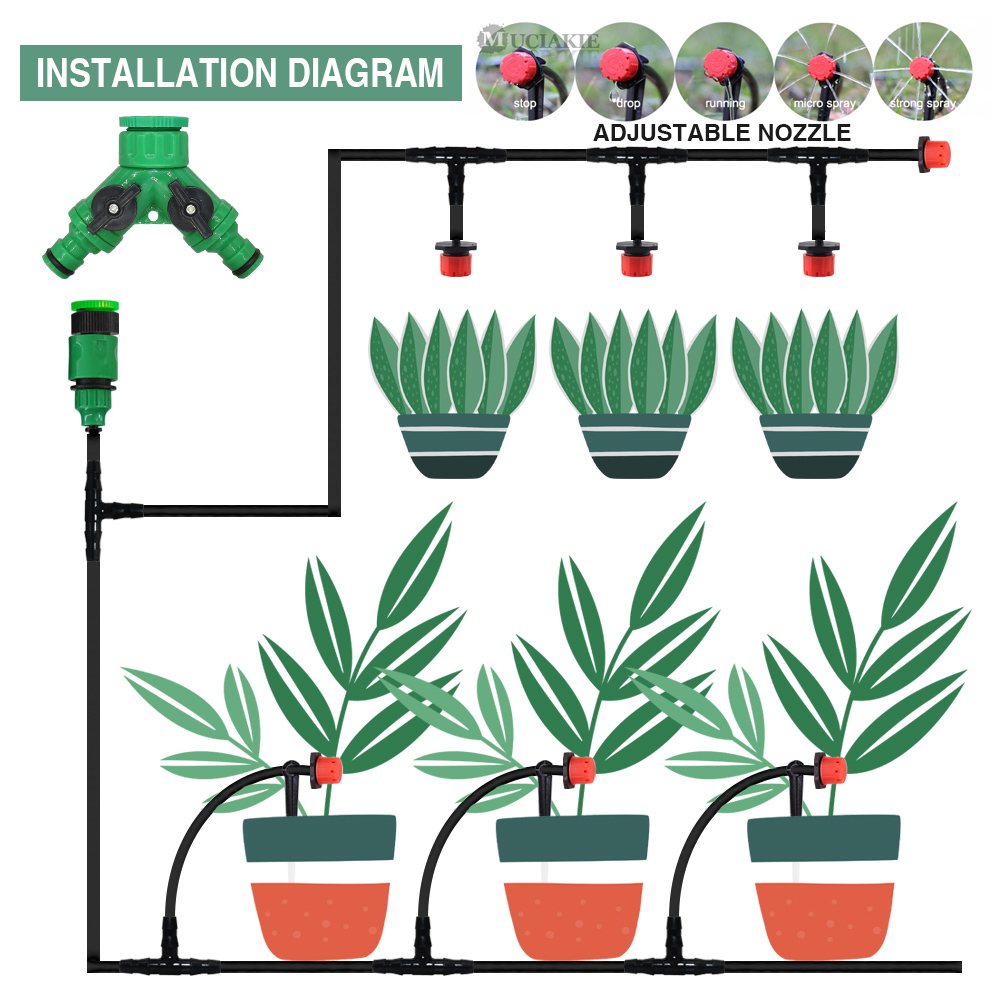 50-5M 1/4 ''hortum ayarlanabil - Smart Garden Tower incelemesi ve fiyatı