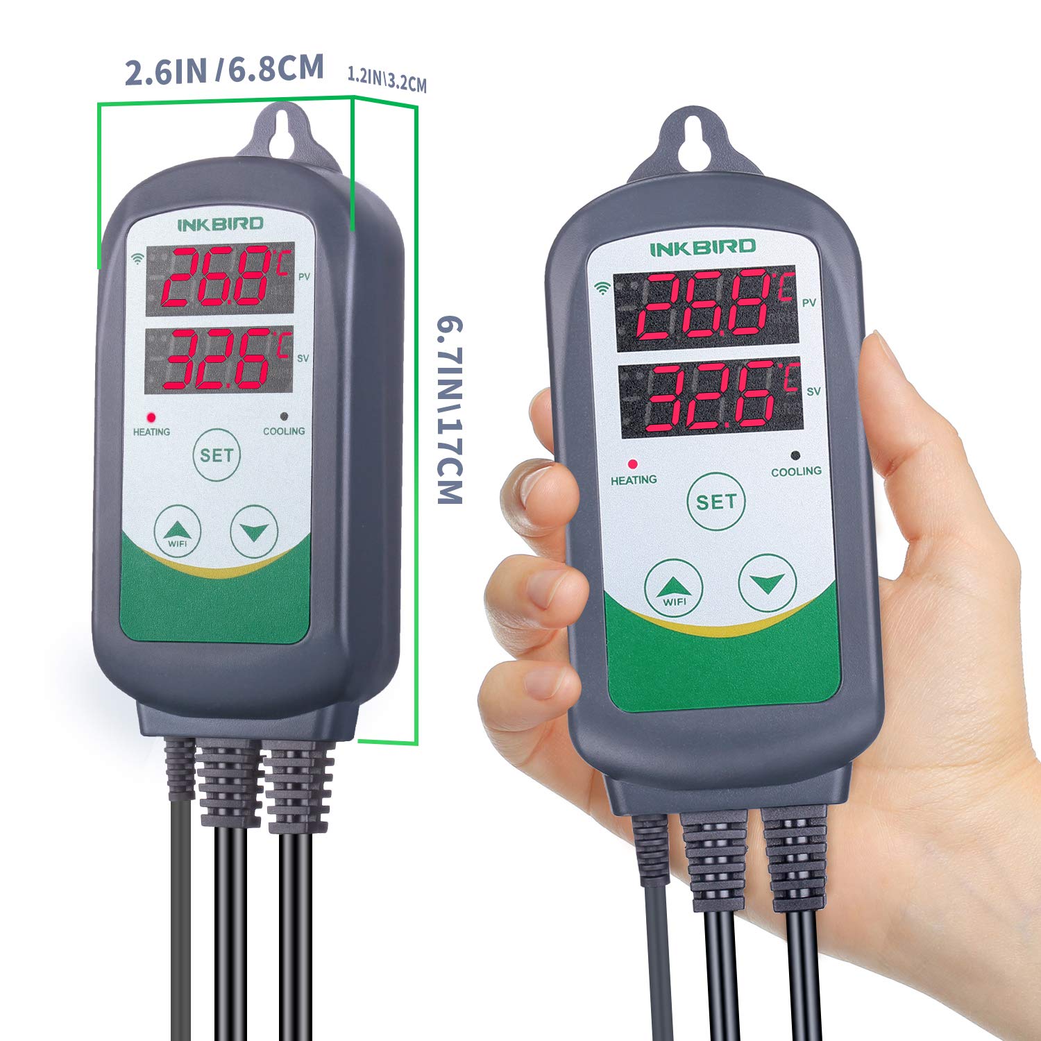 INKBIRD ITC-308-WiFi dijital s - Smart Garden Greenhouse incelemesi ve fiyatı