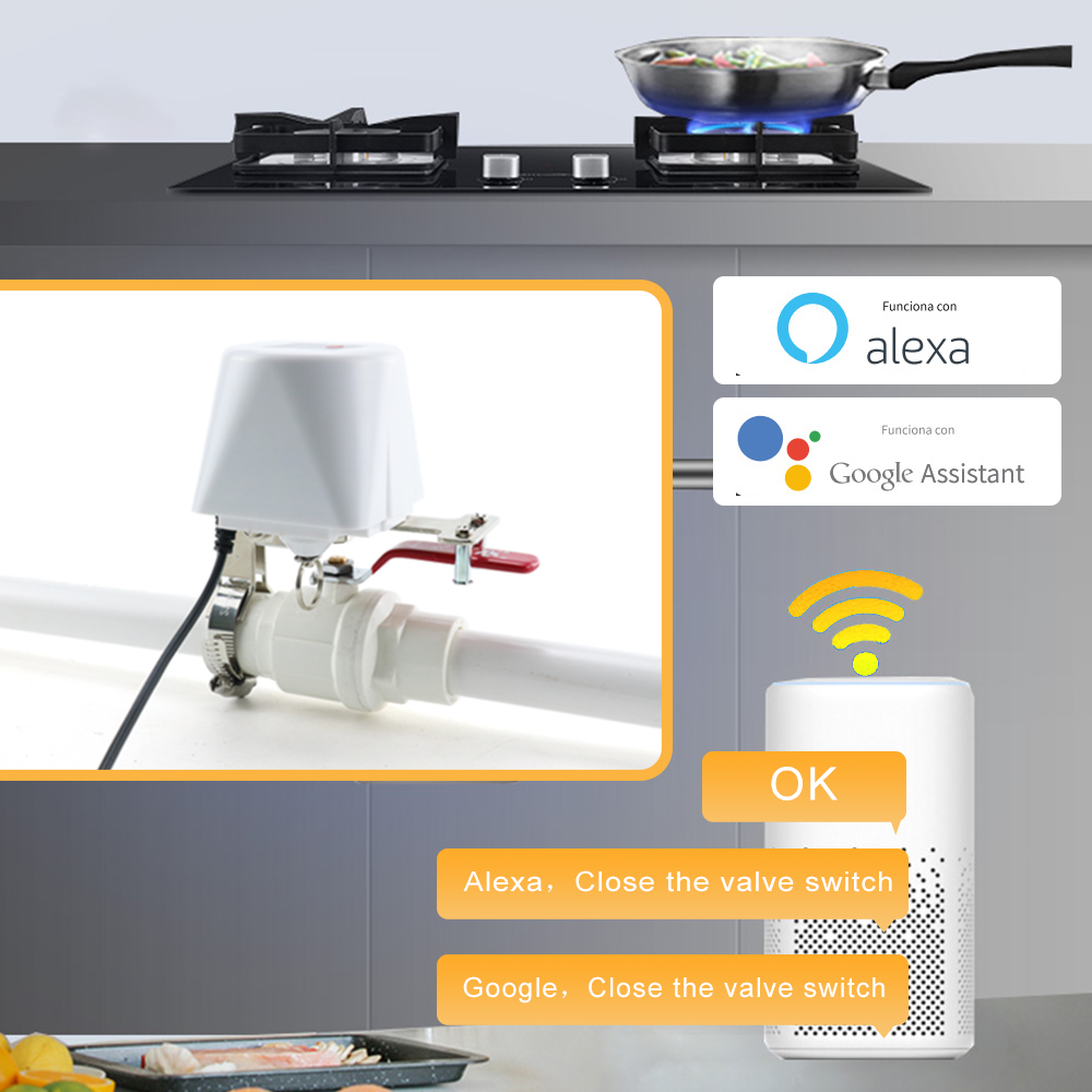 Tuya Akıllı WiFi Zigbee Su Van - Smart Garden Instructions incelemesi ve fiyatı