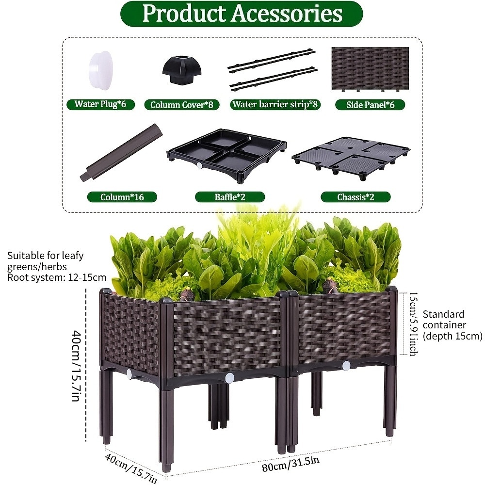 Yüksek Bahçe Yatağı, Kendiliği - Smart Garden Storage incelemesi ve fiyatı
