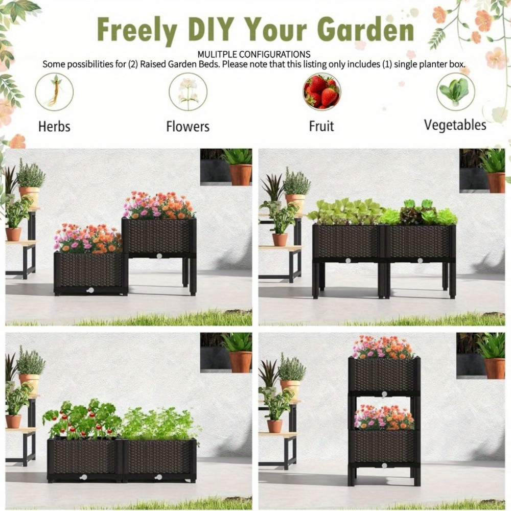 Yüksek Bahçe Yatağı, Kendiliği - Smart Garden Storage incelemesi ve fiyatı