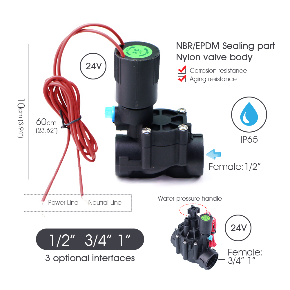 Bahçe Hortumu Solenoid Valf Ko - Smart Garden Greenhouse incelemesi ve fiyatı